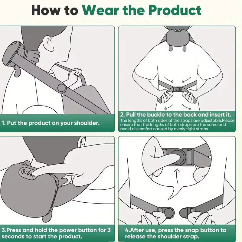 Zenovelle The 3-in-1 Neck Massager