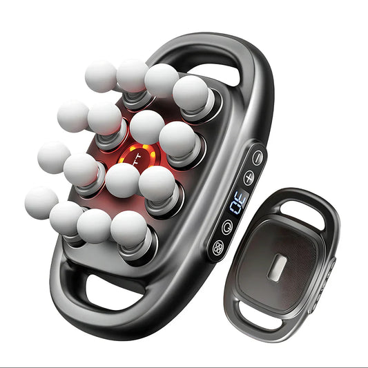 Deep Relief 16-Head Muscle Massage Gun