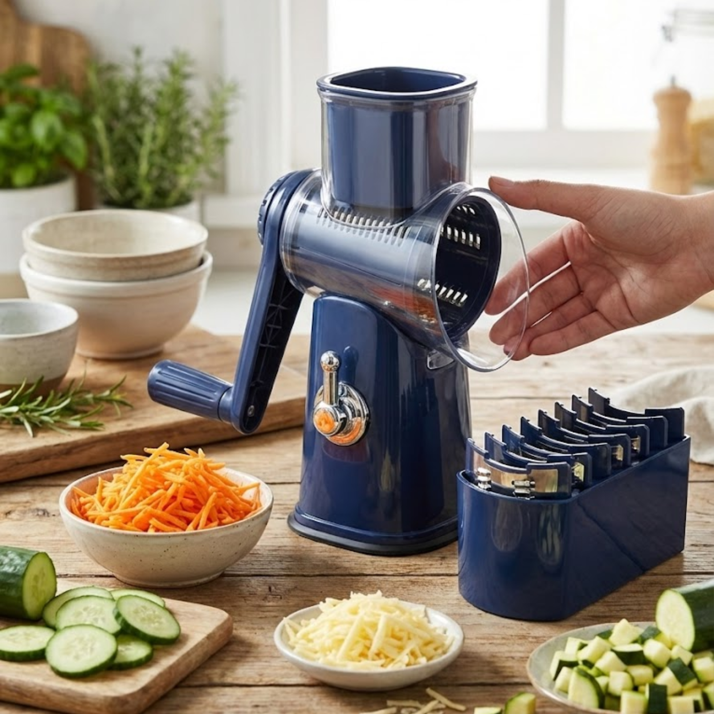 5 in 1 Gourmet Cheese Grater